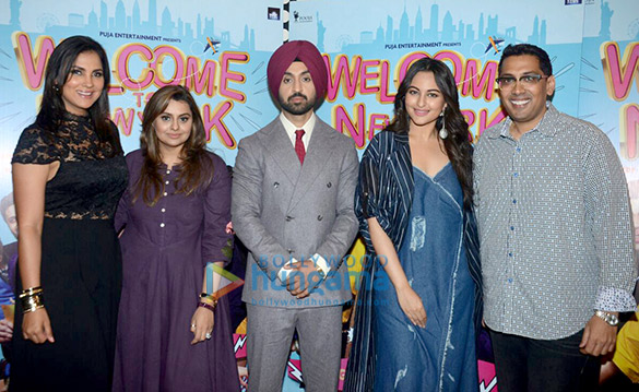 sonakshi sinha diljit dosanjh and others promote their film welcome to new york 6