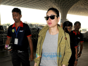 Sonakshi Sinha and Kareena Kapoor Khan snapped at the Mumbai airport