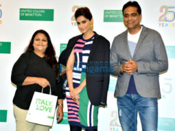Sonam Kapoor snapped at the Benetton store