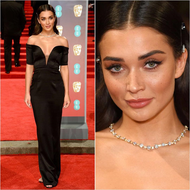 Sophisticated in the front, Party in the back! This is how Amy Jackson rolled at the BAFTA Awards 2018