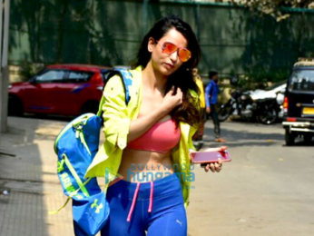 Soundarya Sharma spotted in Andheri
