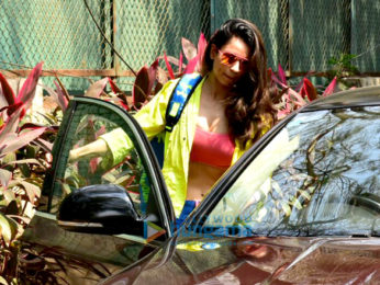 Soundarya Sharma spotted in Andheri