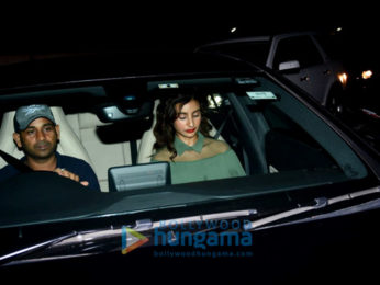 Nidhhi Agerwal, Diana Penty and others snapped at the special screening of 'Pad Man'