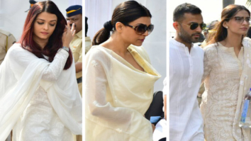 Sridevi funeral pics & videos: Aishwarya Rai, Sushmita Sen, Sonam Kapoor reach the venue