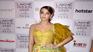 Surveen Chawla and others snapped attending the Lakme Fashion Week 2018