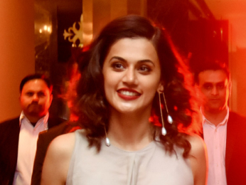 Taapsee Pannu and Saqib Saleem promote 'Dil Juunglee' at The Theatre Club & Lounge