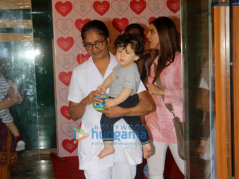Taimur Ali Khan snapped at his gym