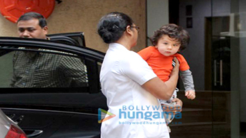 Taimur Ali Khan spotted in Bandra