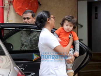 Taimur Ali Khan spotted in Bandra
