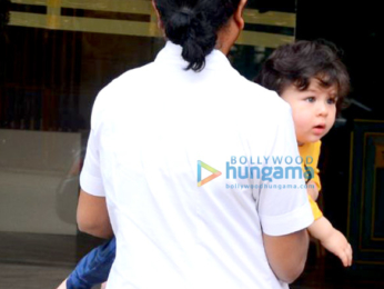 Taimur Ali Khan spotted with his nanny