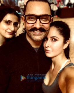 On The Sets Of The Movie Thugs of Hindostan