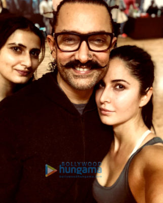 On The Sets Of The Movie Thugs of Hindostan