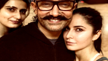 SELFIE ALERT: Aamir Khan, Katrina Kaif, Fatima Sana Shaikh strike a pose during Thugs of Hindostan dance rehearsals