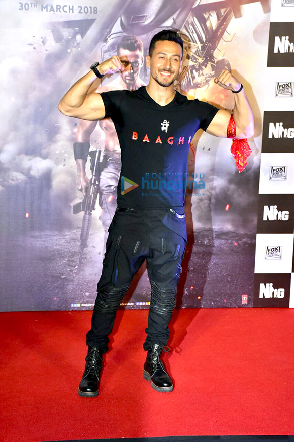 tiger shroff and disha patani launch the trailer of baaghi 2 5