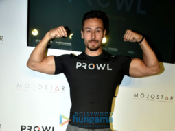 Tiger Shroff snapped at an event to preview their active lifestyle brand