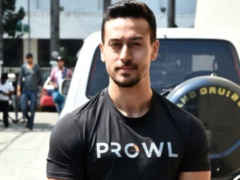 Tiger Shroff snapped at an event to preview their active lifestyle brand