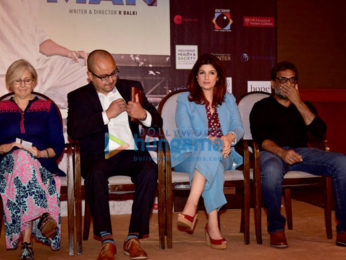 Twinkle Khanna and R Balki grace the Pad Man talk