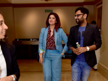 Twinkle Khanna and R Balki grace the Pad Man talk