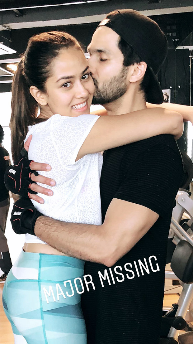 Valentine’s Day: Mira Rajput is ‘majorly missing’ hubby Shahid Kapoor; shares a PDA filled gym picture