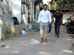 Varun Dhawan snapped outside Shoojit Sircar’s office in Juhu