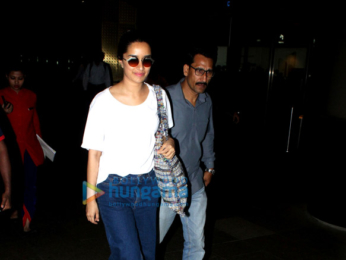 Varun Dhawan, Shraddha Kapoor and Anushka Sharma snapped at the airport