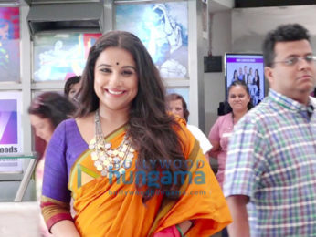 Vidya Balan and the cast of Tumhari Sullu snapped at Whistling Woods