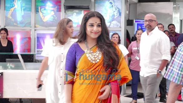 vidya balan and the cast of tumhari sullu snapped at whistling woods 6