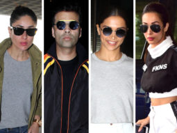 Weekly Airport Style: Deepika Padukone, Sonam Kapoor go athleisure chic while Kareena Kapoor Khan, Karan Johar and Sonakshi Sinha ace the smart denim game!