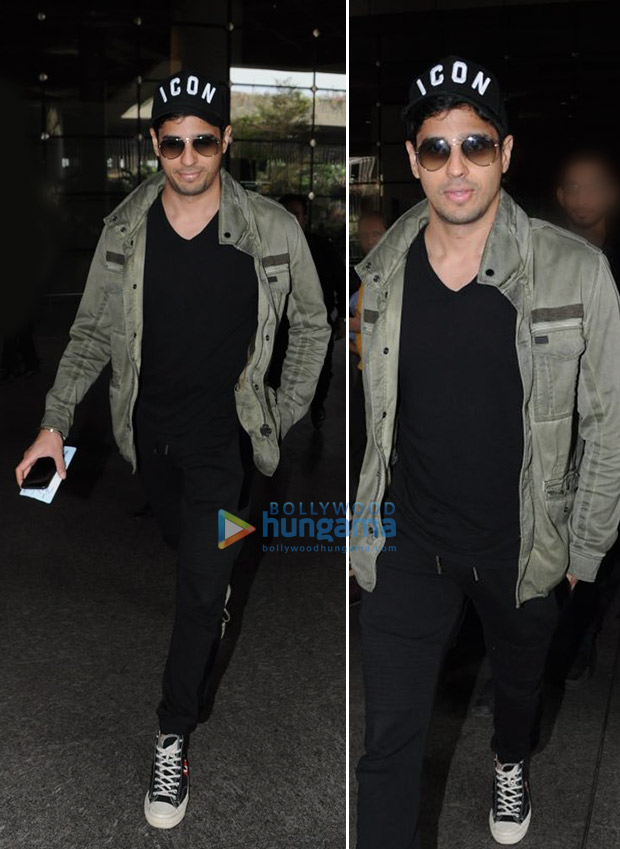 Weekly Airport Style: Sidharth Malhotra
