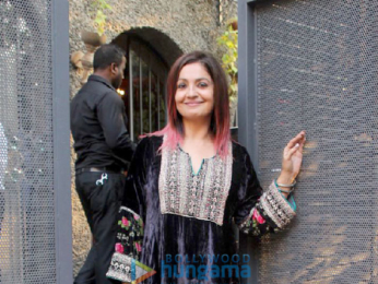 Mukesh Bhatt's daughter Shakshi Bhatt's engagement at Bandra Union Park