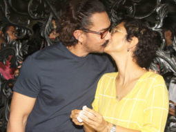 Aamir Khan SMOOCHES Kiran Rao and celebrates his birthday (see pics)