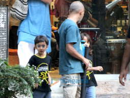 Aamir Khan and Kiran Rao’s son Azad Rao Khan snapped in Bandra