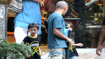 Aamir Khan and Kiran Rao’s son Azad Rao Khan snapped in Bandra