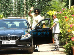 Aditya Roy Kapur and Shahid Kapoor snapped at the gym in Bandra