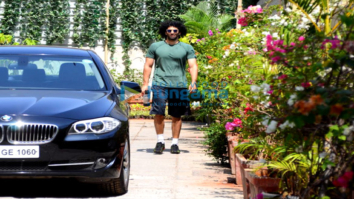 Aditya Roy Kapur and Sidharth Malhotra snapped at the gym in Bandra