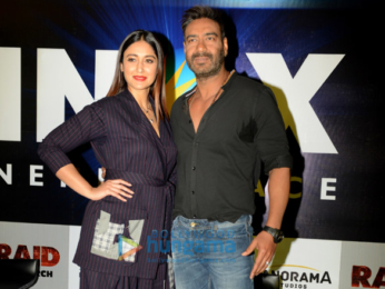 Ajay Devgn and Ileana D'cruz launch the first INOX Laserplex theatre in Delhi
