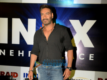 Ajay Devgn and Ileana D'cruz launch the first INOX Laserplex theatre in Delhi