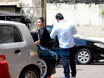 Alia Bhatt spotted at the gym in Bandra