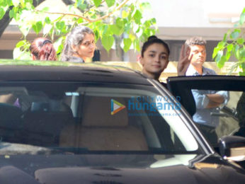 Alia Bhatt spotted at the gym in Bandra