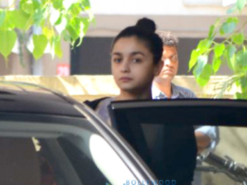 Alia Bhatt spotted at the gym in Bandra
