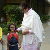 Amitabh Bachchan shares pictures of a young girl who braved the crowd and snuck into his house