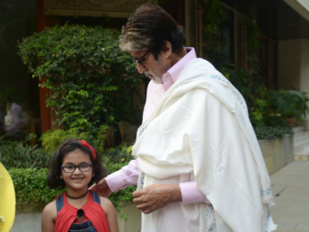 Amitabh Bachchan shares pictures of a young girl who braved the crowd and snuck into his house