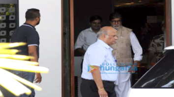 Amitabh Bachchan snapped returning from Jodhpur