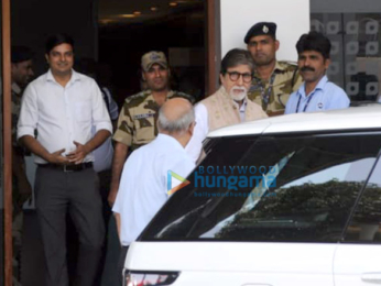 Amitabh Bachchan snapped returning from Jodhpur
