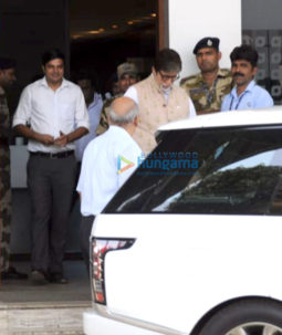 Amitabh Bachchan snapped returning from Jodhpur