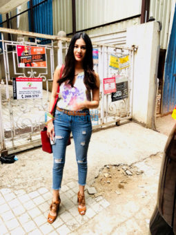Amyra Dastur snapped in Mumbai
