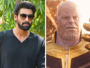 Bahubali star Rana Daggubati dubs for Avengers super villain Thanos in the Telugu version Bahubali star Rana Daggubati dubs for Avengers super villain Thanos in the Telugu version