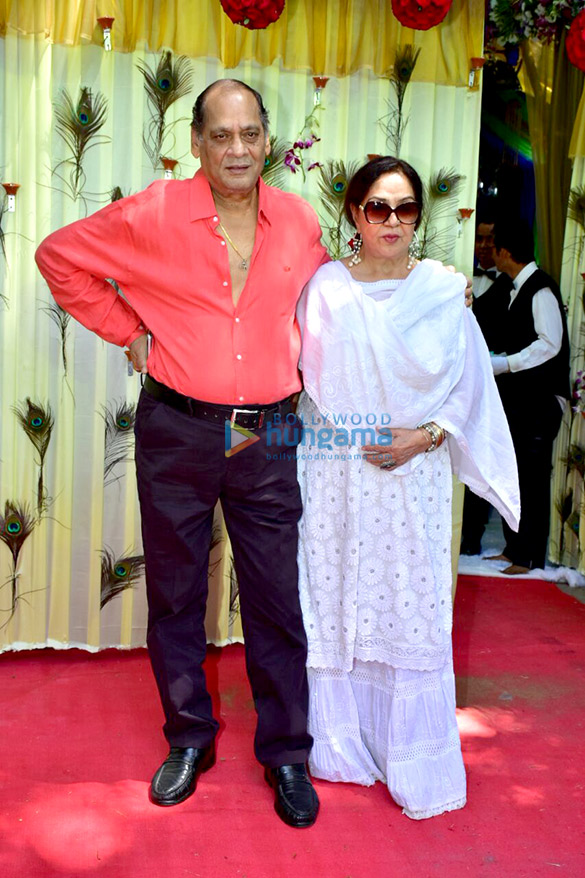 bappi lahiri and chitrani lahiri attend the rice ceremony of their grandson krishh lahiri 10