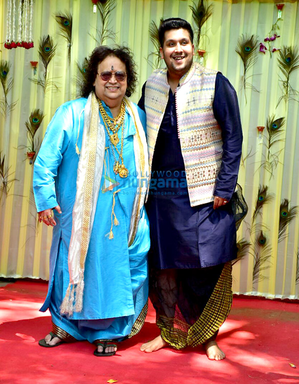 bappi lahiri and chitrani lahiri attend the rice ceremony of their grandson krishh lahiri 3
