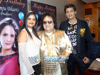 Bappi Lahiri celebrates Manju Bharti's birthday